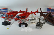 Posten Modellhubschrauber sowie