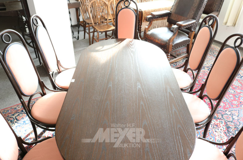 Tischgruppe ''THONET'' best. aus: