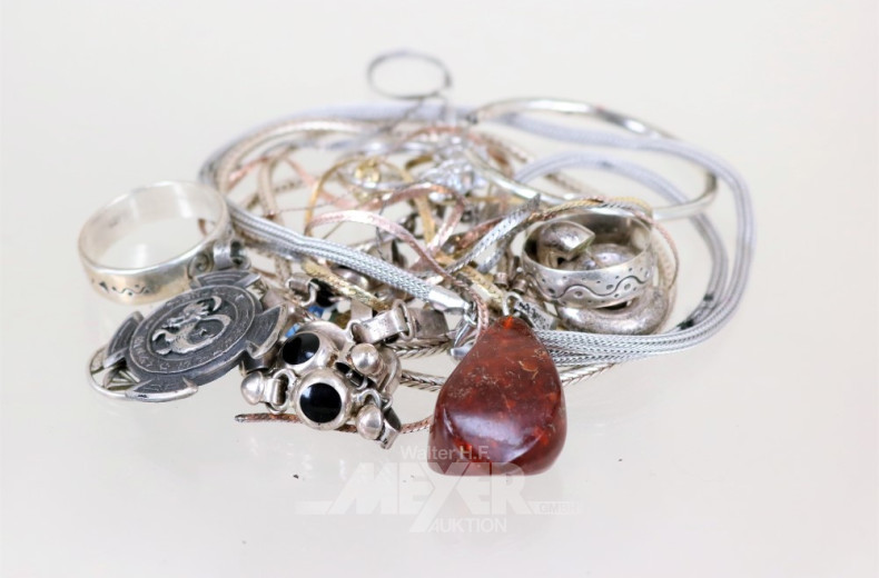 Posten Silberschmuck