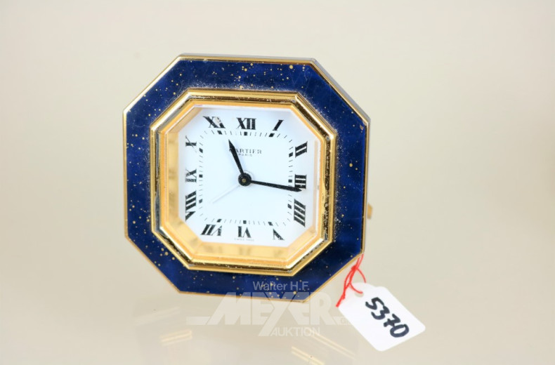 Wecker, Fabrikat CARTIER, Nr. 75071312