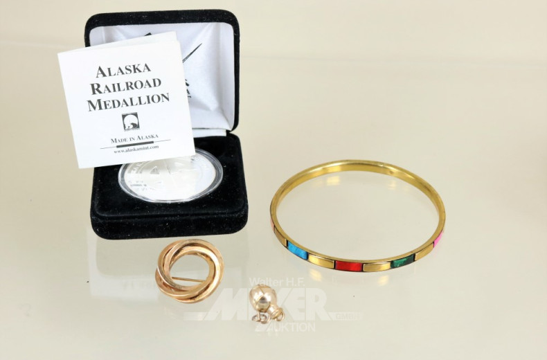 Silber-Medaille ''Alaska''