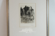 Radierung,rücks. betitelt