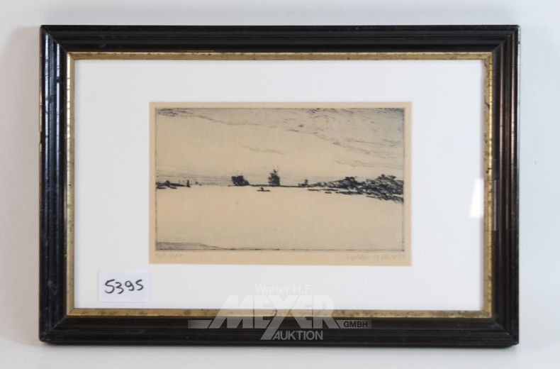 Radierung,rücks.betitelt