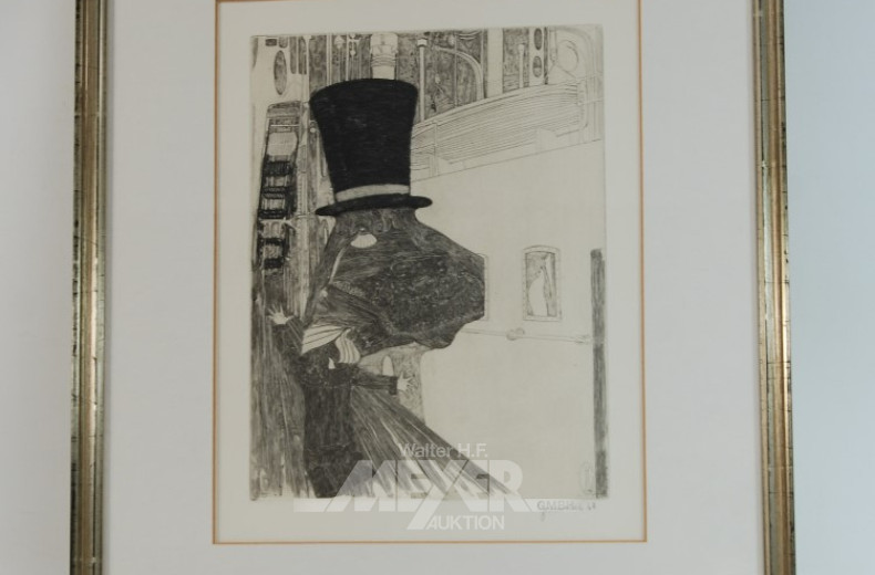 Radierung,rücks.betitelt