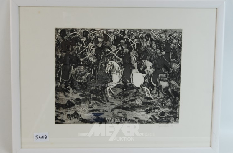 Radierung,rücks.betitelt