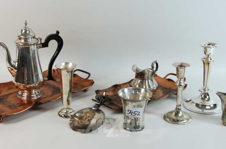 Posten Dekorationen: Kupfertabletts ,