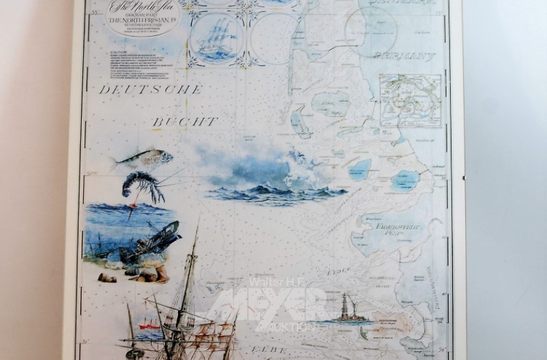 Landkarte ''Deutsche BUcht''