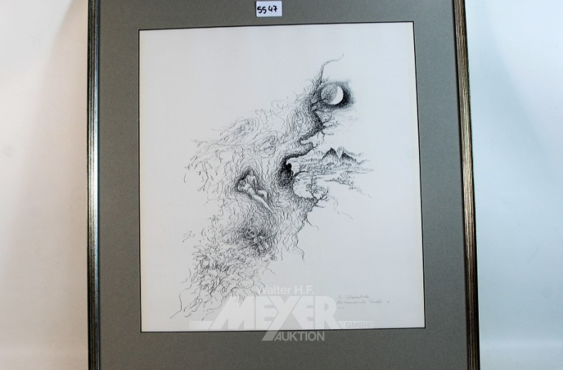 Druck ''Romantische Nacht'' 8/10