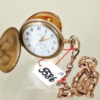 Taschenuhr mit Uhrenkette