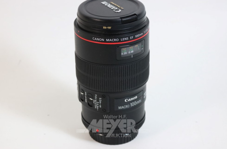 Objektiv ''CANON'' Makrolense EF 100