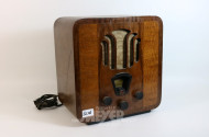 Röhrenradio ''SACHSENWERK'', Holz,