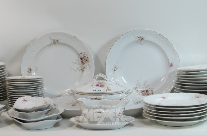 Porzellan Eßservice