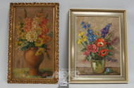 2 Gemälde ''Blumenstilleben''