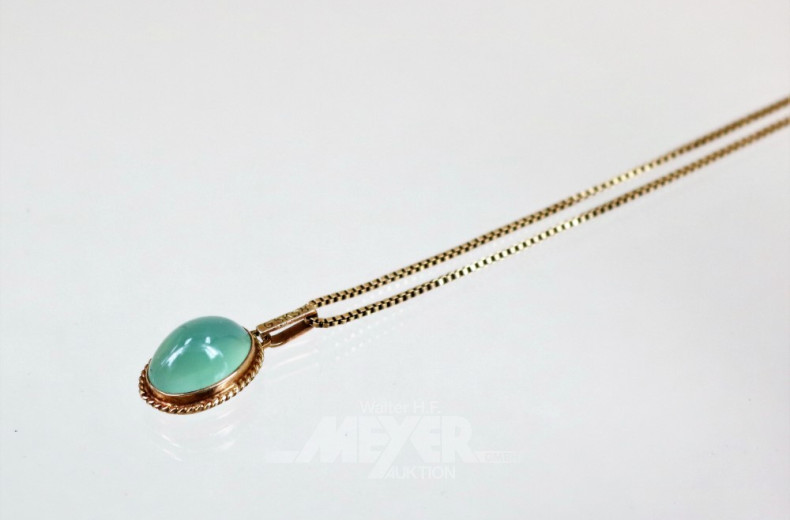 Kettchen, 585er GG, Anhänger mit