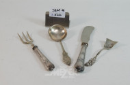 4 Teile Silberbesteck