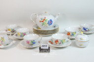 Teeservice, Meißen für 5 Personen