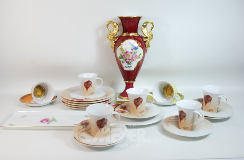 Posten versch. Porzellan: