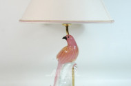 Tischlampe, Krist.-Fuß ''Papagei''
