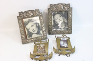 4 versch. Fotorahmen