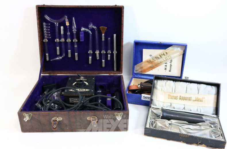 3 medizinische Geräte im Koffer