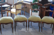 4 Stühle Mahagoni