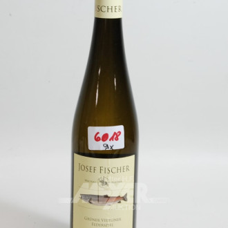 9 Flaschen Weißwein ''Josef Fischer''
