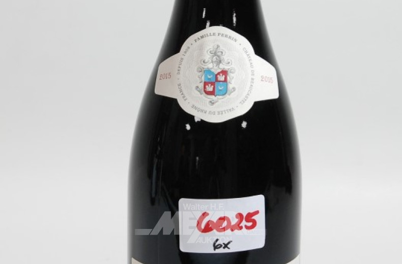 6 Flaschen Rotwein ''Nature''