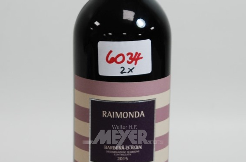 2 Flaschen Rotwein ''RAIMONDA''