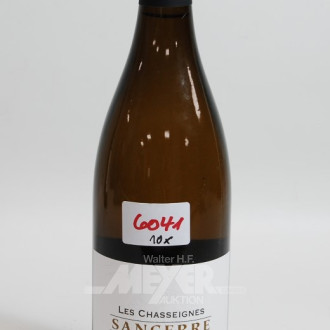 10 Flaschen Weißwein ''Les Chhasseigenes''