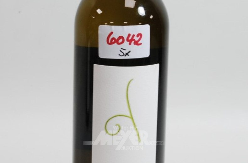 5 Flaschen Weißwein ''KRISPEL''