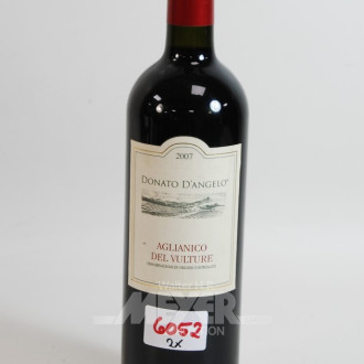 2 Flaschen Rotwein ''Donato D`angelo''
