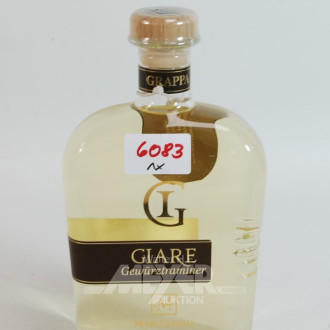 Flasche Grappa GIARE ''MARZADORO'' 0,7 L