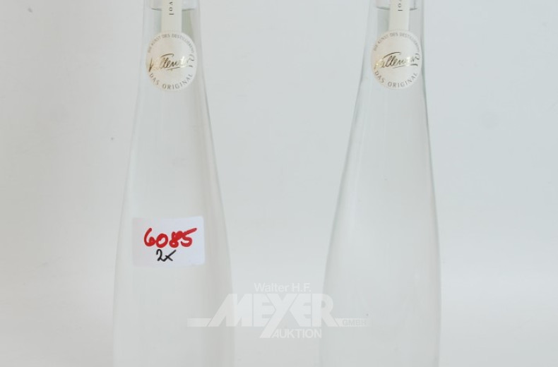 2 Flaschen Edelbrand /Kakao-Geist