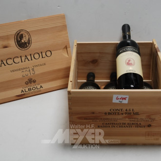 4 Flaschen Rotwein ''Acciaiolo'' 2013