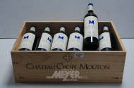 12 Flaschen Rotwein ''Chateau Croix-Mouton''