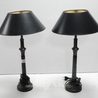 Paar Hamburger Stil-Tischlampe
