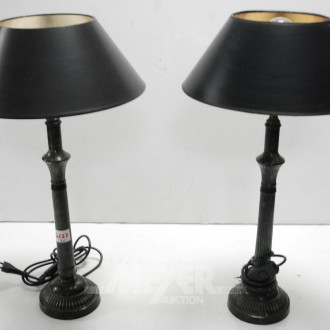 Paar Hamburger Stil-Tischlampe