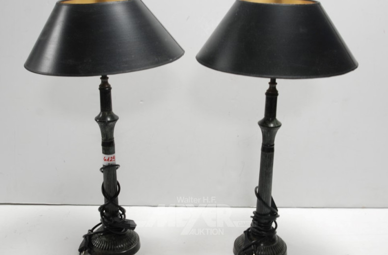 Paar Hamburger Stil-Tischlampe