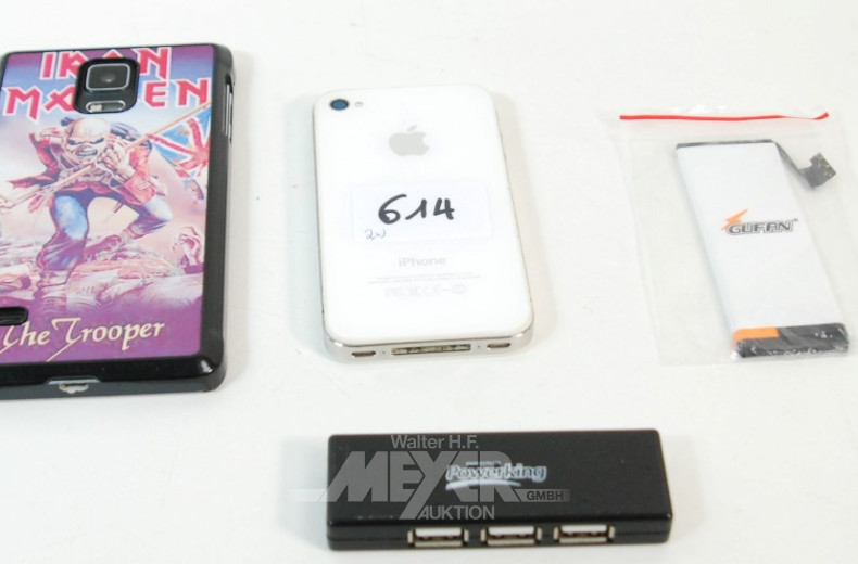 2 Smartphones SAMSUNG u. APPLE