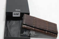gr. Geldbörse ''HUGO BOSS'', braun