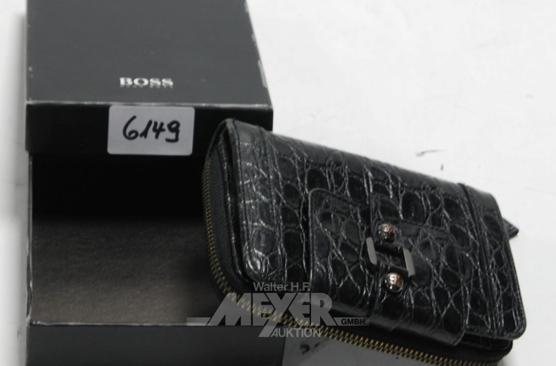 Geldbörse ''HUGO BOSS'', schwarz