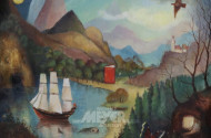 Gemälde ''Märchenlandschaft''