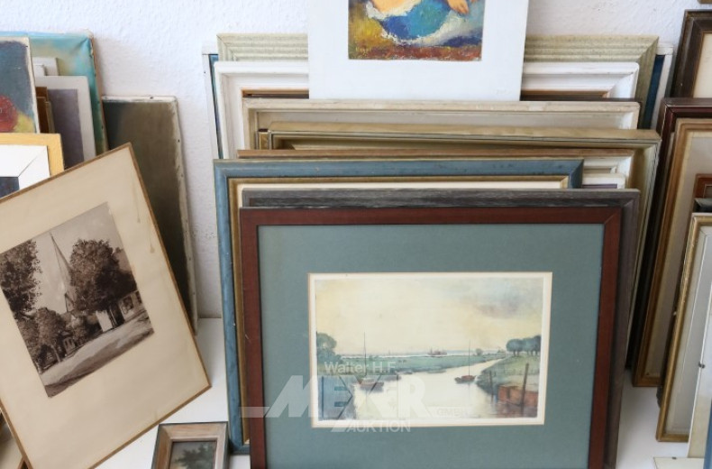 Posten Bilder: Aquarelle, Gemälde,