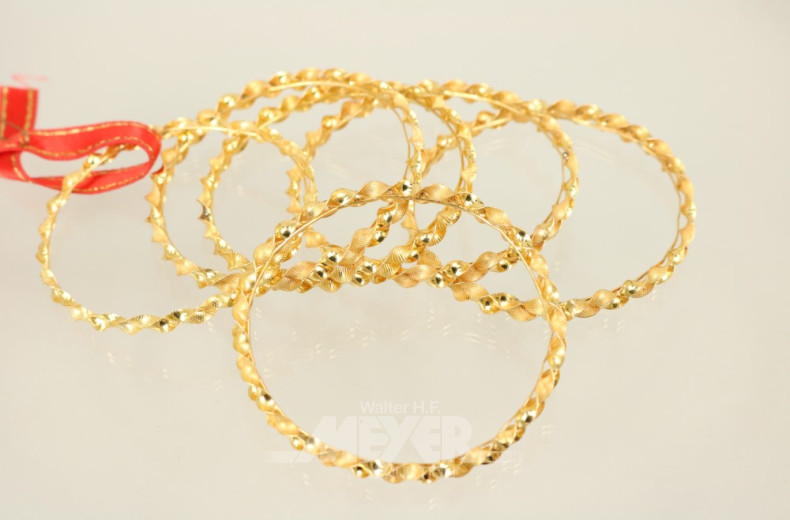 6 türkische Armreifen ''Hochzeitsschmuck'',