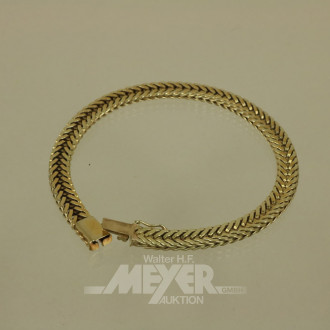 Armband, 585er Gelbgold