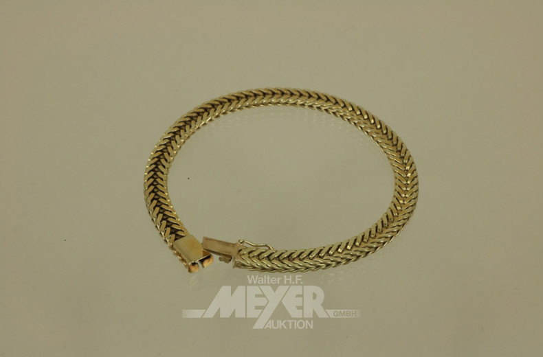 Armband, 585er Gelbgold