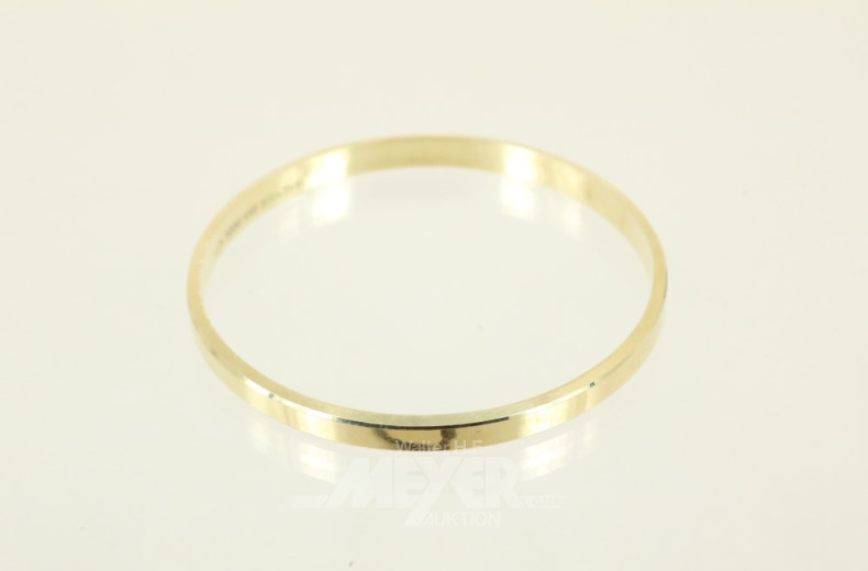kl. Armreifen in 585er GG