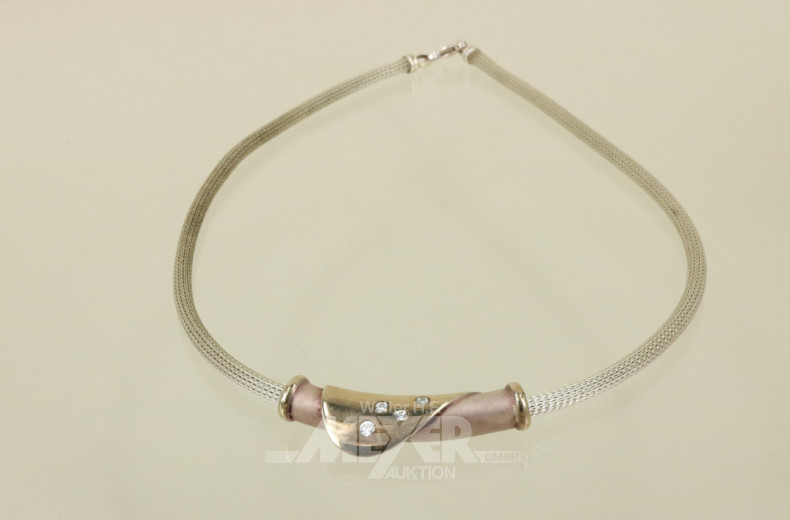 Collier, 925er Sterling Silber