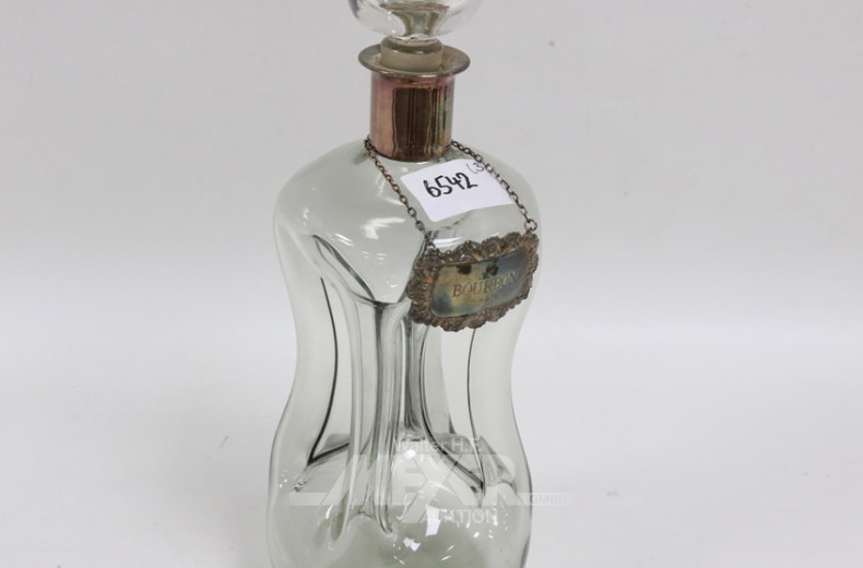 Whyski-Karaffe mit Silbermontierung