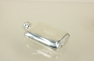 Flachmann, 925er Sterling Silber